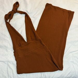 SALE Halter open back dress